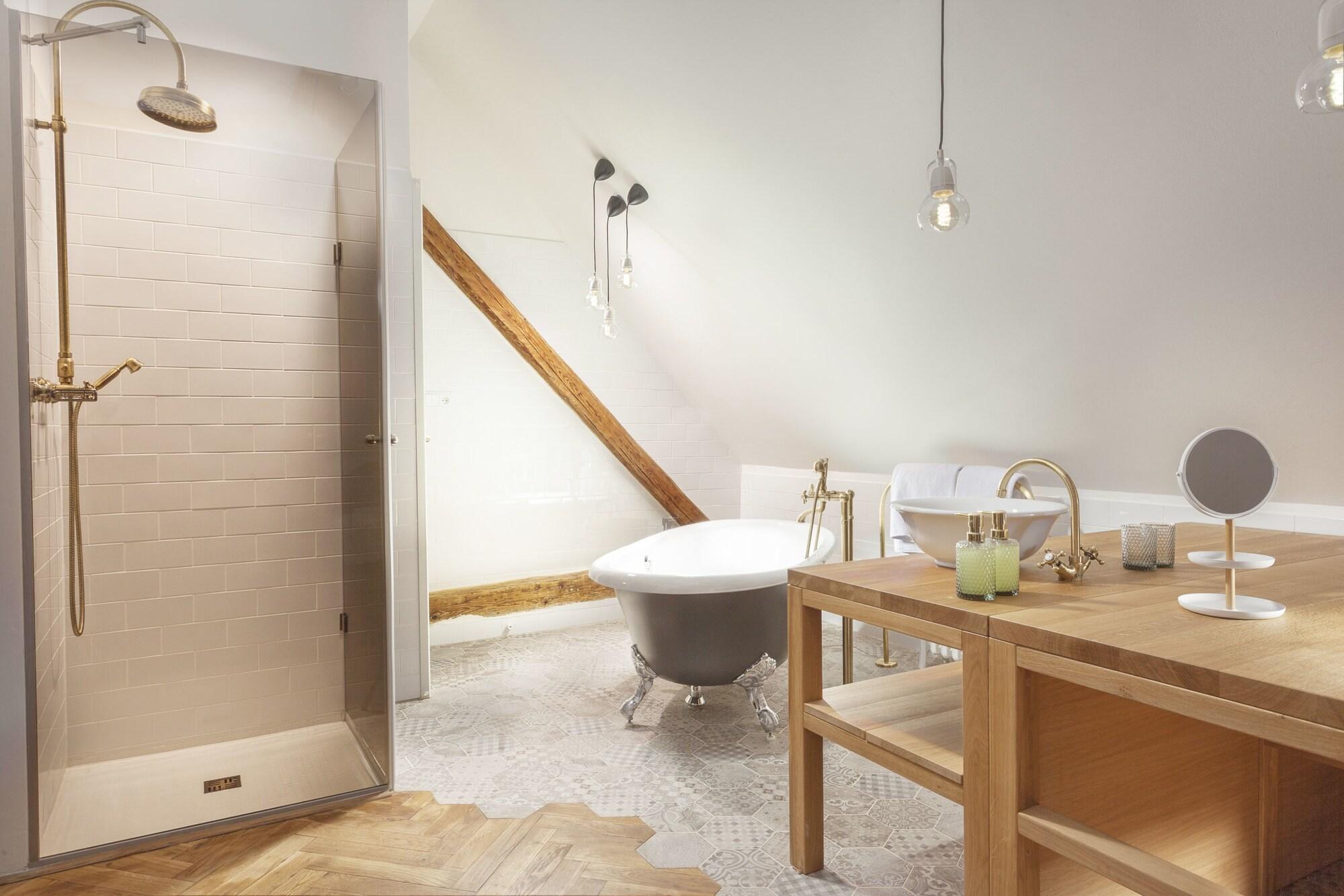 Hotel At The Golden Scissors Prague Extérieur photo