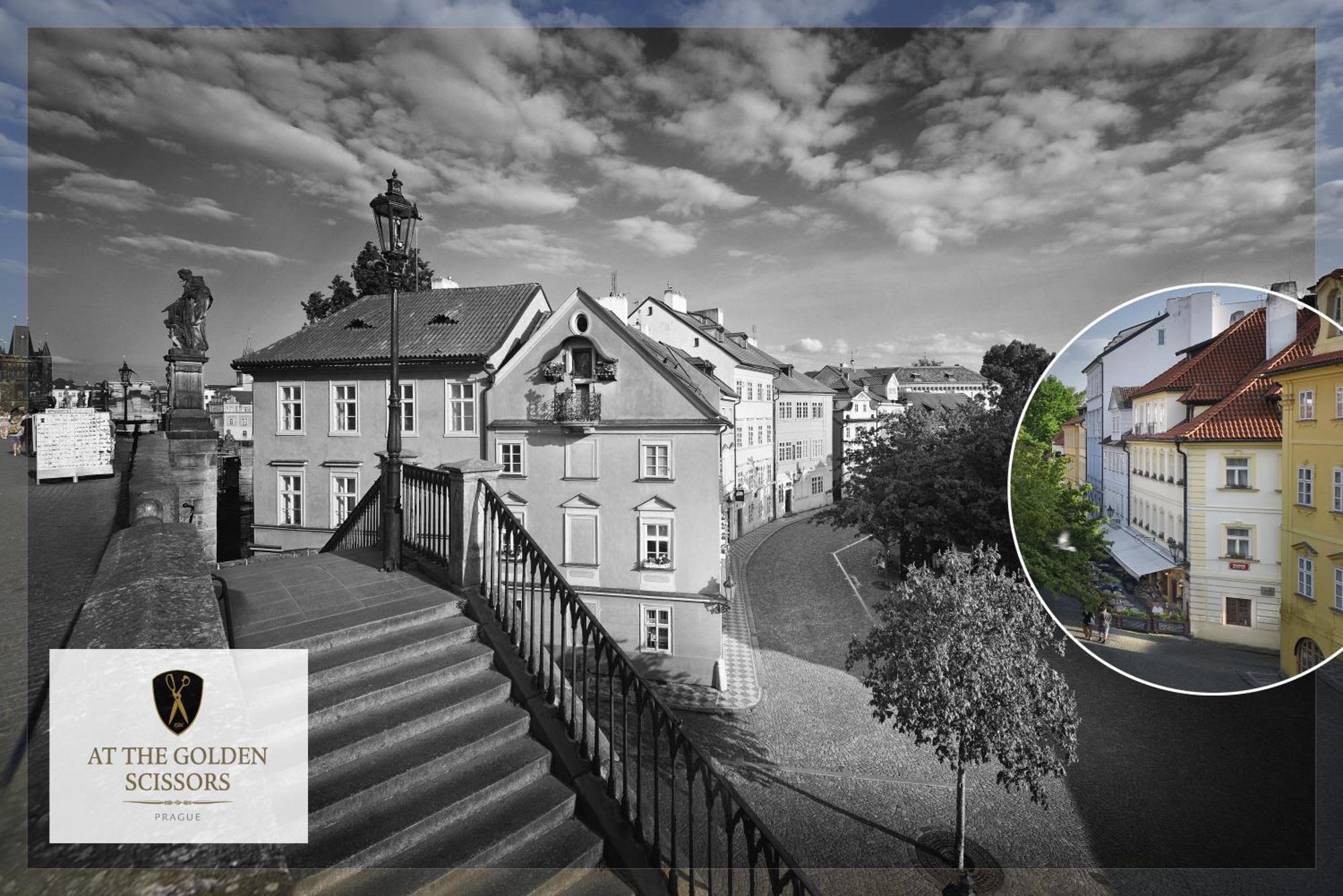 Hotel At The Golden Scissors Prague Extérieur photo
